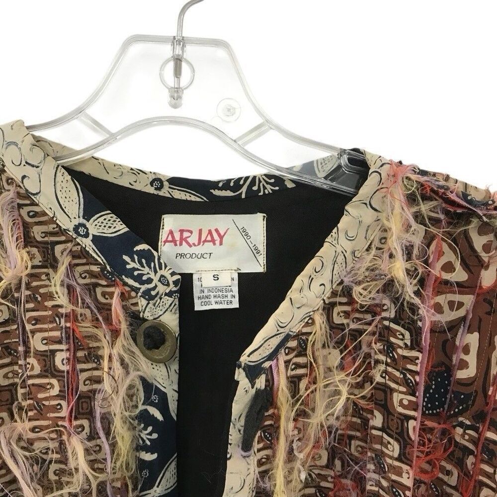 Vintage Arjay Patchwork Quilted Jacket Women's Si… - image 2